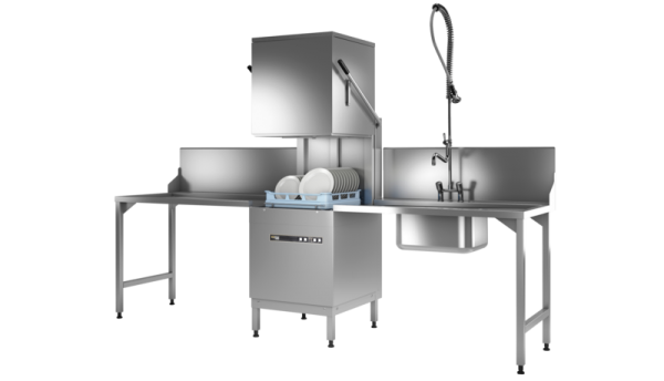 ECOMAX 602 - Passthrough dishwasher single phase
